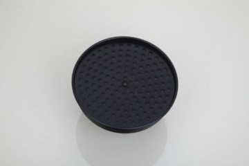 Nostalgische zwart Olie brons opbouw douche met douchekop 20 CM retro handdouche met keramiek