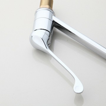 19 cm lange chroom bedieningshendel