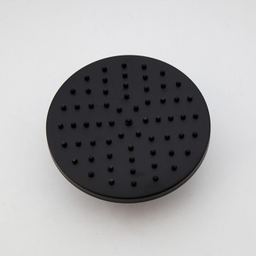 20 cm ronde zwarte regendouche