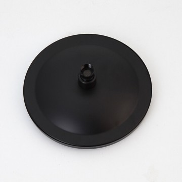 20cm zwarte inbouw doucheset