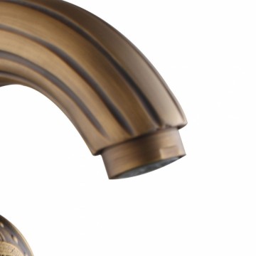 Nostalgische wastafelkraan Klassiek model Brons afgewerkt retro