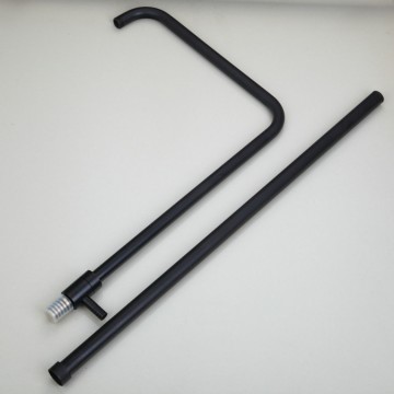 Retro zwart Olie brons opbouw douche met douchekop 20 CM retro handdouche met keramiek