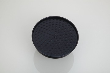 Retro zwart Olie brons opbouw douche set douchekop 20 CM retro handdouche met keramiek