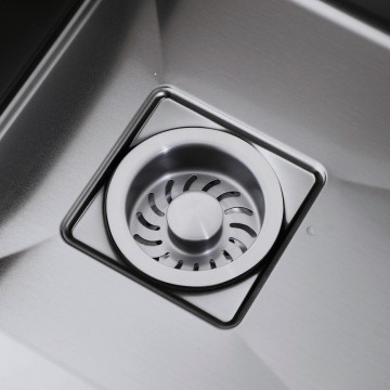 Gootsteen afvoer geborsteld nikkel keuken