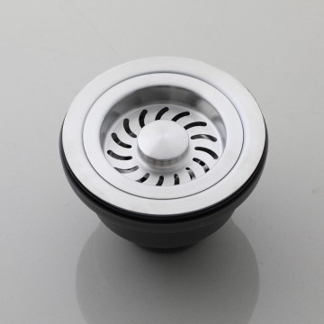 Gootsteen afvoer geborsteld nikkel keuken