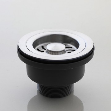 Gootsteen afvoer geborsteld nikkel keuken