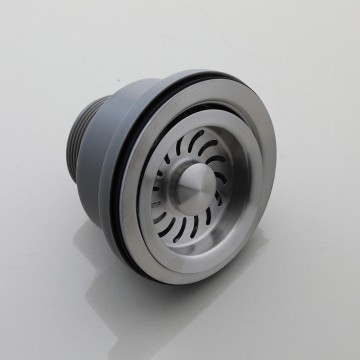 Gootsteen afvoer geborsteld nikkel keuken