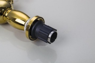 Nostalgische wastafelkraan Klassiek model goud antiek draaibaar