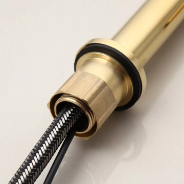 Aansluiting cesaro goud 190 mm koud