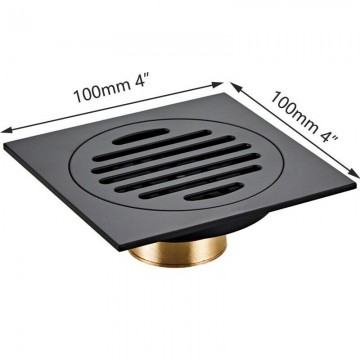 Afmeting douche afvoer