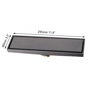 Afmeting gun metal douchegoot