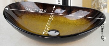 Afmeting waskom kraan