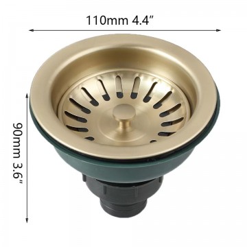 Afmetingen gootsteenputje