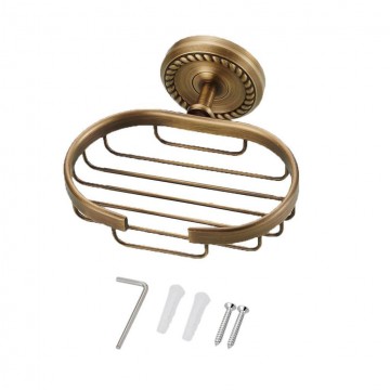 Antiek brons zeepbakje