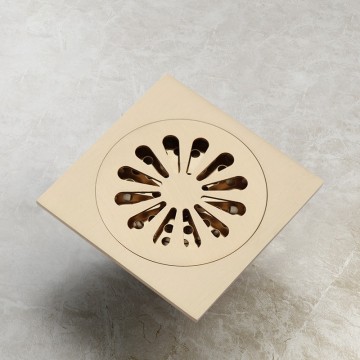 B138 nostalgisch doucheputje bronskleurig