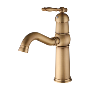 B426 mooie bronskleurige wastafelkraan