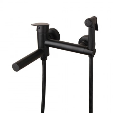 B561 zwarte bidetsproeier mengkraan