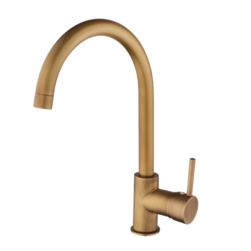 B667 bronskleurige keukenkraan