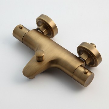 Bad kraan brons thermostatisch