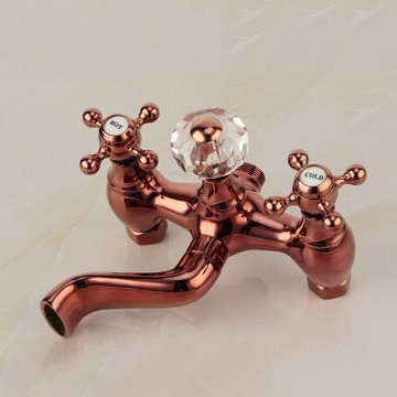 Bad kraan rose goudkleurig