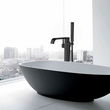 Bad kraan vrijstaand zarte coating