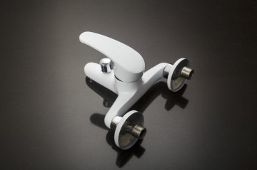 Bad kraan wit uitvoering