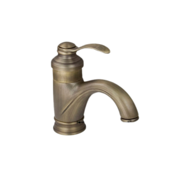 Badique b110 bronskleurige wastafelkraan 6