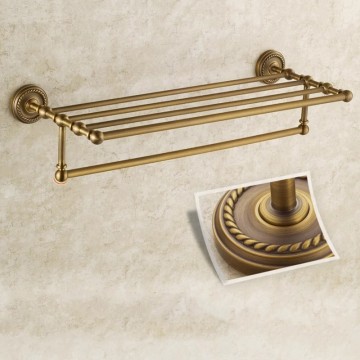 Badique bronskleurige handdoek rek badkamer rek 6