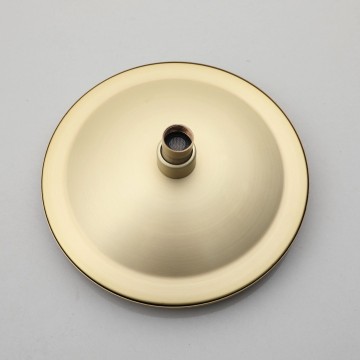 Badique bronskleurige inbouw regendouche nostalgische stijl 7