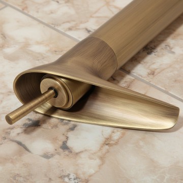 Badique bronzen watervalkraan mengkraan 6