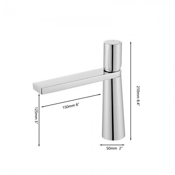 Badique chroom wastafelkraan mengkraan 1 0