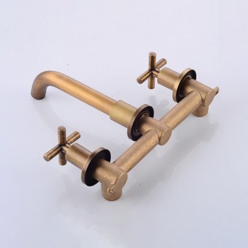 Badique muurkraan bronskleur landelijk 3