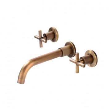 Badique muurkraan bronskleur landelijk 7