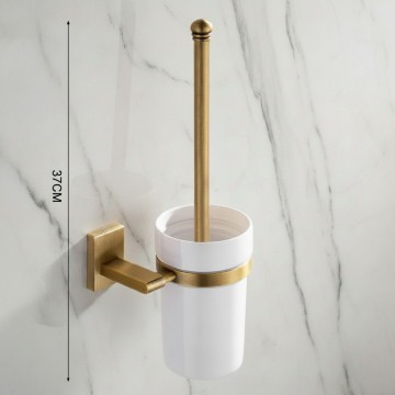 Badique toiletborstel bronskleur landelijk 2