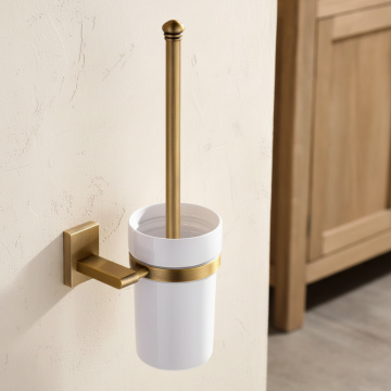 Badique toiletborstel bronskleur landelijk 2