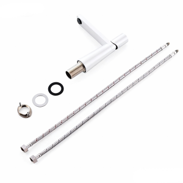 Badique witte wastafelkraan mengkraan 1