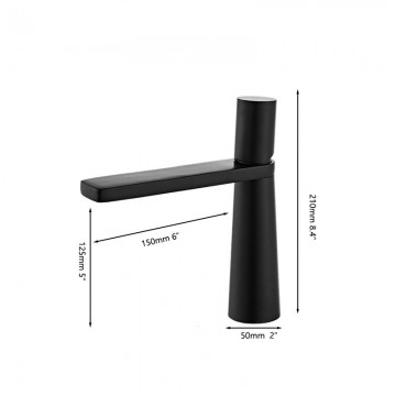 Badique zwarte mengkraan 8