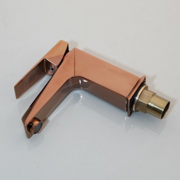 Badkamer kraan rose goud