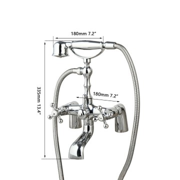 Badrand kraan voor bad