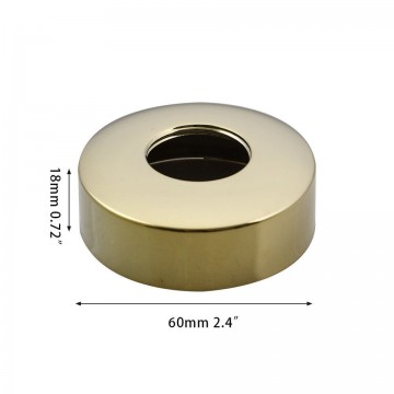 Badrozet goud afmeting