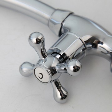 Bediening chroom koud water kraan fonteinkraan