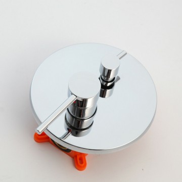 Bedieningspaneel inbouw chroom regendouche