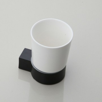 Beker voor tandenborstel zwart