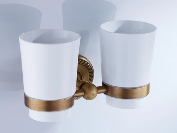 Bekerhouder bronskleurig