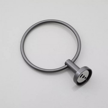 Bevestiging handoekring gun metal