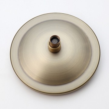 Bronskleurige douchekop 20cm