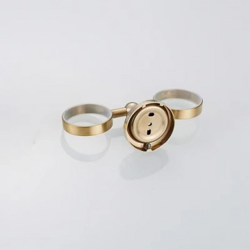 Bronskleurige houder 0