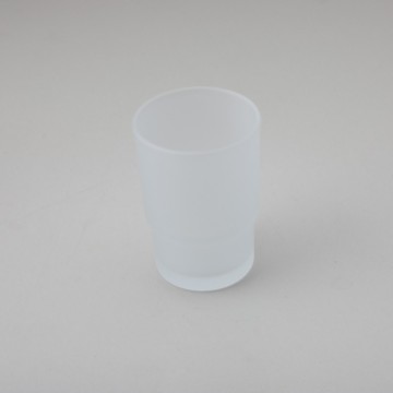 Bronskleurige landelijke tandenborstel beker uitvoering