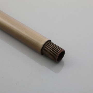 Bronskleurige muurstang douche 6