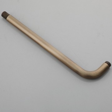 Bronskleurige muurstang douche 8